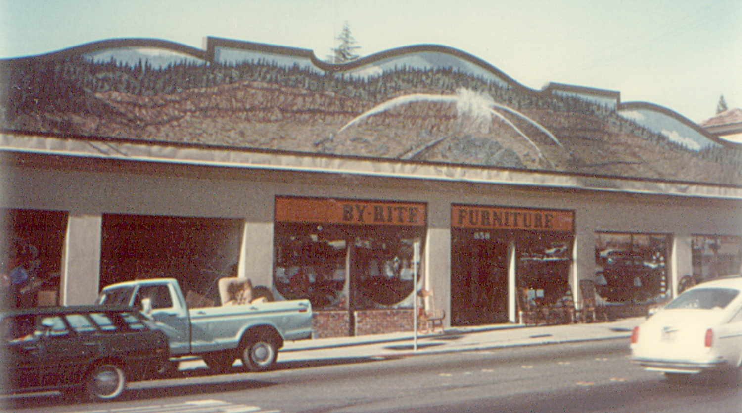 Mural - Gold Rush Era Hydraulic Mining (1979)